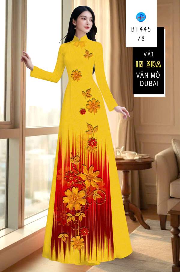 Vải Áo Dài In 4D AD BT445 12 1786932063 714 vai ao dai in 4d ad bt445