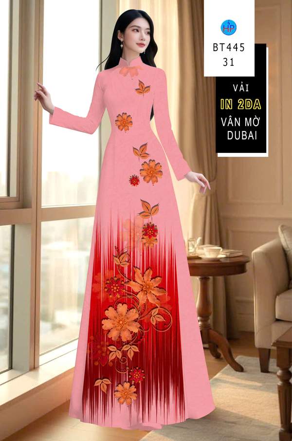Vải Áo Dài In 4D AD BT445 13 1786932064 346 vai ao dai in 4d ad bt445