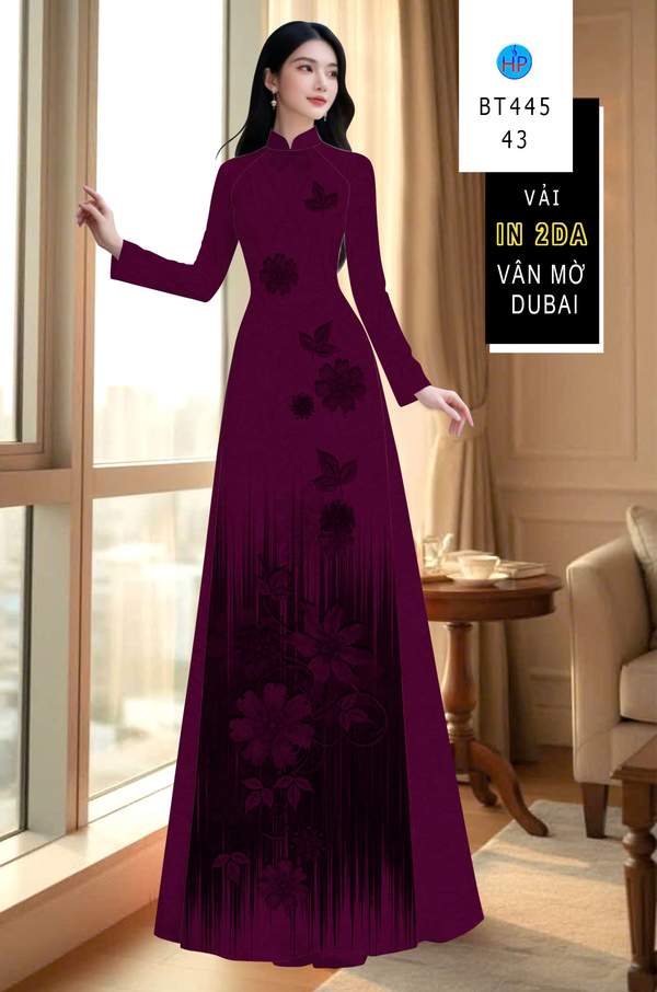 Vải Áo Dài In 4D AD BT445 18 1786932065 50 vai ao dai in 4d ad bt445