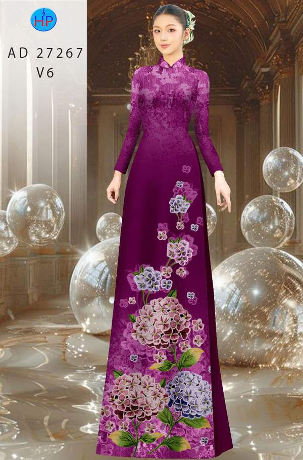 Vải Áo Dài Hoa In 3D AD 27267 5 1786932502 111 vai ao dai hoa in 3d ad 27267