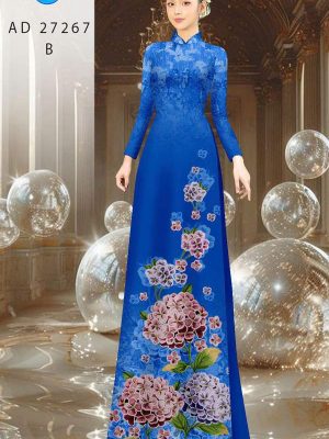 Vải Áo Dài Hoa In 3D AD 27267 27 1786932503 319 vai ao dai hoa in 3d ad 27267