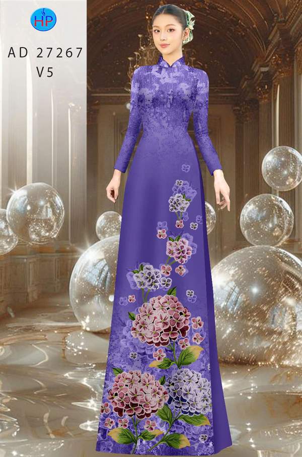Vải Áo Dài Hoa In 3D AD 27267 1 1786932505 15 vai ao dai hoa in 3d ad 27267