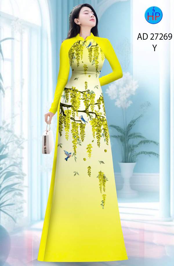 Vải Áo Dài Hoa In 3D AD 27269 10 1786933362 802 vai ao dai hoa in 3d ad 27269