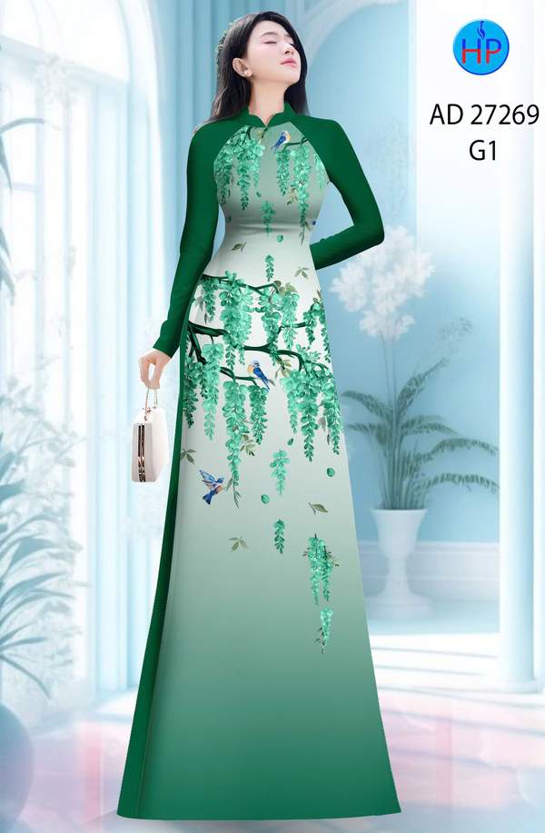 Vải Áo Dài Hoa In 3D AD 27269 12 1786933363 165 vai ao dai hoa in 3d ad 27269