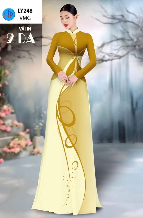 Vải Áo Dài In 4D AD LY248 6 1786933998 509 vai ao dai in 4d ad ly248