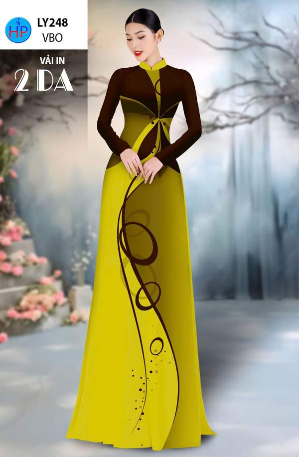 Vải Áo Dài In 4D AD LY248 12 1786933999 412 vai ao dai in 4d ad ly248