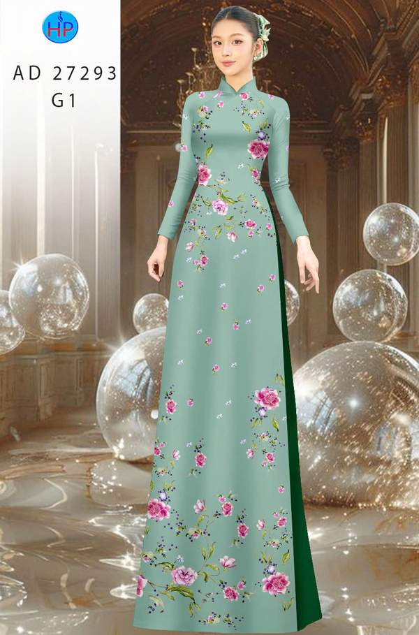 Vải Áo Dài Hoa In 3D AD 27293 10 1787275796 458 vai ao dai hoa in 3d ad 27293