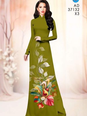 Vải Áo Dài Hoa In 3D AD 37132 26 1787276227 341 vai ao dai hoa in 3d ad 37132