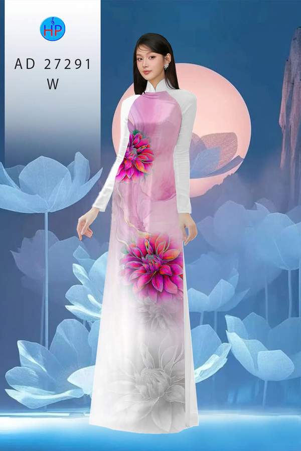 Vải Áo Dài Hoa In 3D AD 27291 7 1787276729 148 vai ao dai hoa in 3d ad 27291