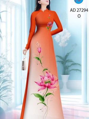 Vải Áo Dài Hoa Sen AD 27294 28 1787628943 114 vai ao dai hoa sen ad 27294