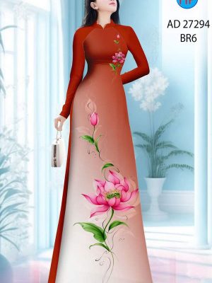 Vải Áo Dài Hoa Sen AD 27294 30 1787628943 880 vai ao dai hoa sen ad 27294