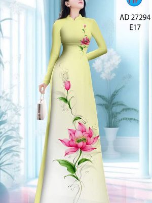 Vải Áo Dài Hoa Sen AD 27294 35 1787628944 585 vai ao dai hoa sen ad 27294