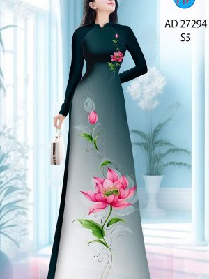 Vải Áo Dài Hoa Sen AD 27294 40 1787628945 550 vai ao dai hoa sen ad 27294