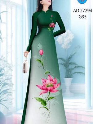 Vải Áo Dài Hoa Sen AD 27294 36 1787628945 567 vai ao dai hoa sen ad 27294