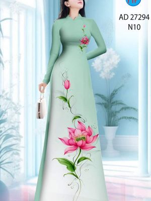 Vải Áo Dài Hoa Sen AD 27294 39 1787628945 830 vai ao dai hoa sen ad 27294