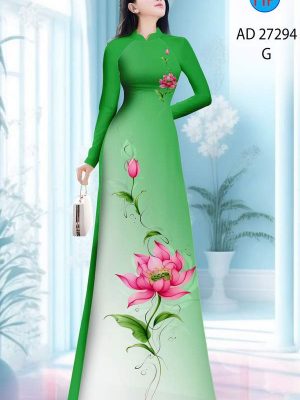 Vải Áo Dài Hoa Sen AD 27294 41 1787628946 361 vai ao dai hoa sen ad 27294
