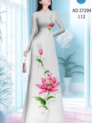 Vải Áo Dài Hoa Sen AD 27294 43 1787628946 673 vai ao dai hoa sen ad 27294