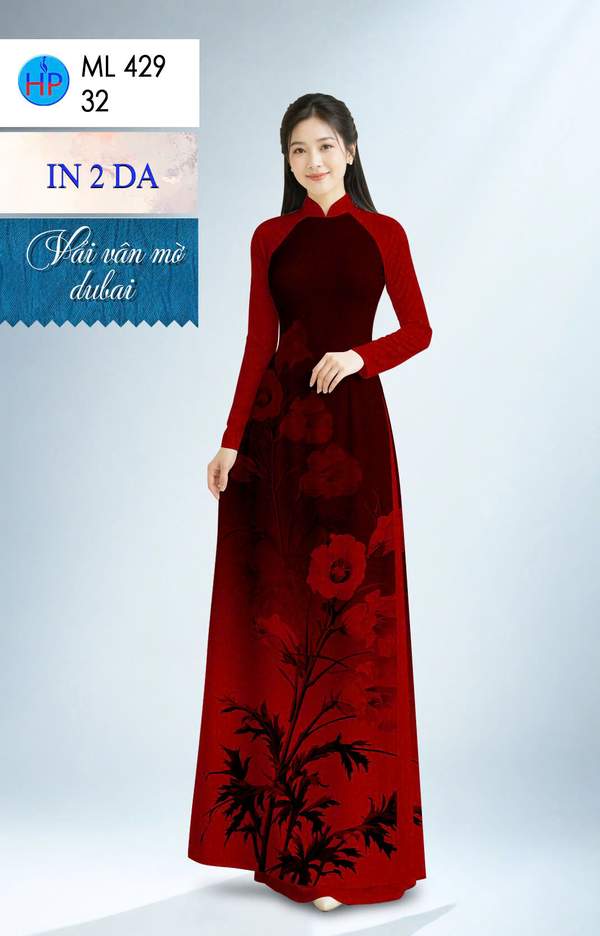 Vải Áo Dài Hoa In 4D AD ML429 3 1787629879 588 vai ao dai hoa in 4d ad ml429