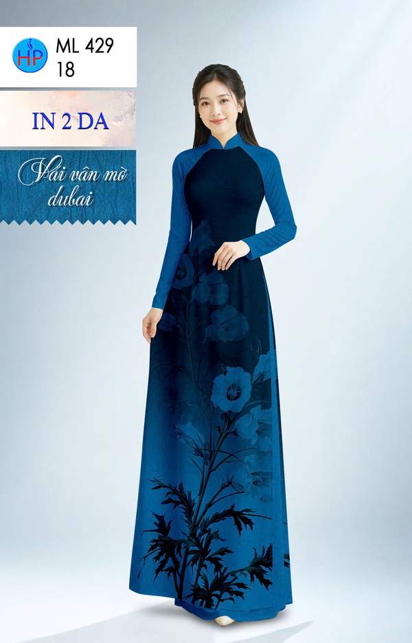 Vải Áo Dài Hoa In 4D AD ML429 8 1787629881 199 vai ao dai hoa in 4d ad ml429