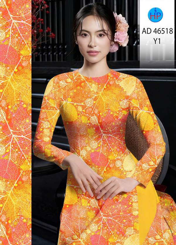 Vải Áo Dài Hoa In 3D AD 46518 7 1787630950 976 vai ao dai hoa in 3d ad 46518