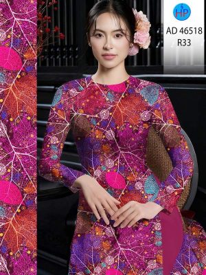 Vải Áo Dài Hoa In 3D AD 46518 25 1787630951 438 vai ao dai hoa in 3d ad 46518