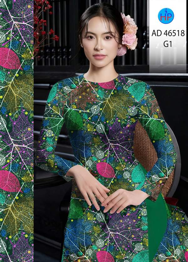 Vải Áo Dài Hoa In 3D AD 46518 18 1787630952 372 vai ao dai hoa in 3d ad 46518