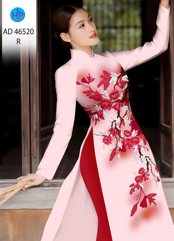 Vải Áo Dài Hoa In 3D AD 46520 6 1787715367 430 vai ao dai hoa in 3d ad 46520