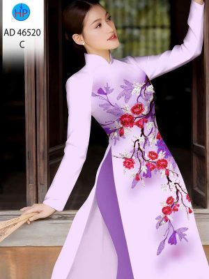 Vải Áo Dài Hoa In 3D AD 46520 34 1787715369 431 vai ao dai hoa in 3d ad 46520
