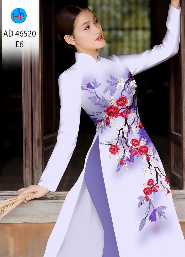 Vải Áo Dài Hoa In 3D AD 46520 18 1787715370 397 vai ao dai hoa in 3d ad 46520