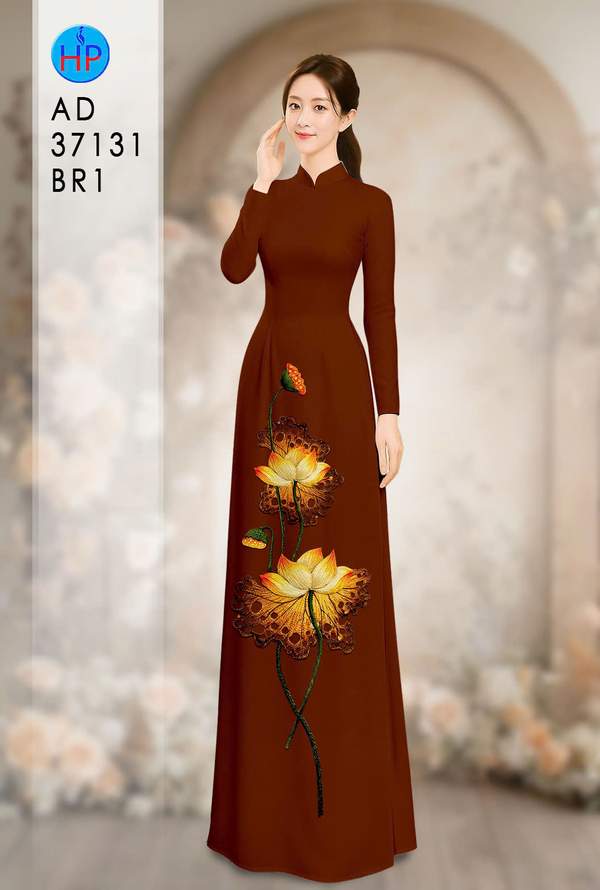 Vải Áo Dài Hoa Sen AD 37131 3 1787715819 540 vai ao dai hoa sen ad 37131