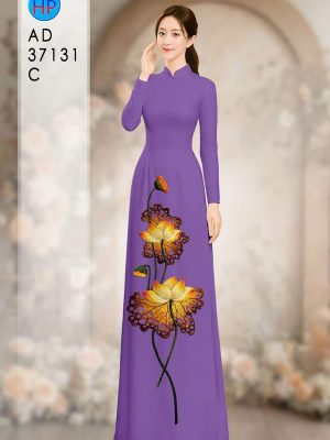 Vải Áo Dài Hoa Sen AD 37131 22 1787715819 834 vai ao dai hoa sen ad 37131