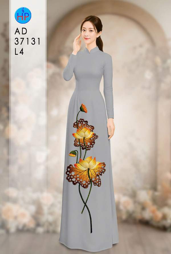 Vải Áo Dài Hoa Sen AD 37131 8 1787715820 678 vai ao dai hoa sen ad 37131