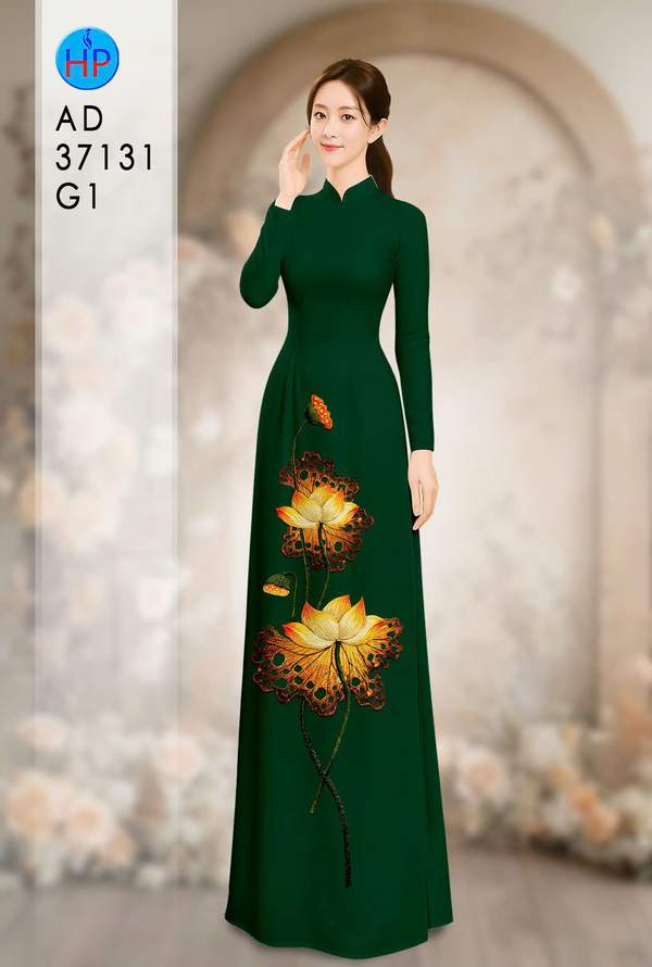 Vải Áo Dài Hoa Sen AD 37131 17 1787715821 937 vai ao dai hoa sen ad 37131