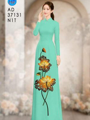 Vải Áo Dài Hoa Sen AD 37131 37 1787715822 618 vai ao dai hoa sen ad 37131