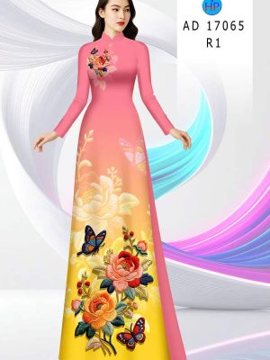 Vải Áo Dài Hoa Hồng AD 17065 20 1787717012 248 vai ao dai hoa hong ad 17065