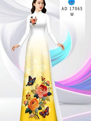 Vải Áo Dài Hoa Hồng AD 17065 23 1787717013 18 vai ao dai hoa hong ad 17065