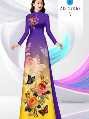 Vải Áo Dài Hoa Hồng AD 17065 21 1787717013 214 vai ao dai hoa hong ad 17065