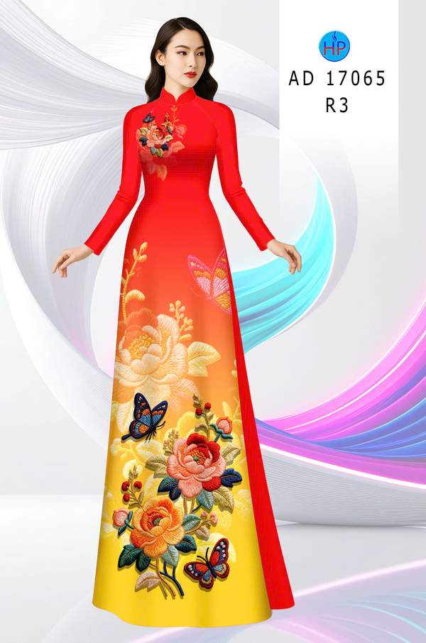 Vải Áo Dài Hoa Hồng AD 17065 1 1787717014 107 vai ao dai hoa hong ad 17065