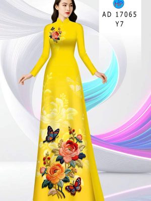 Vải Áo Dài Hoa Hồng AD 17065 27 1787717014 53 vai ao dai hoa hong ad 17065
