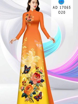Vải Áo Dài Hoa Hồng AD 17065 28 1787717014 665 vai ao dai hoa hong ad 17065