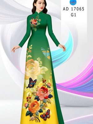 Vải Áo Dài Hoa Hồng AD 17065 32 1787717015 57 vai ao dai hoa hong ad 17065