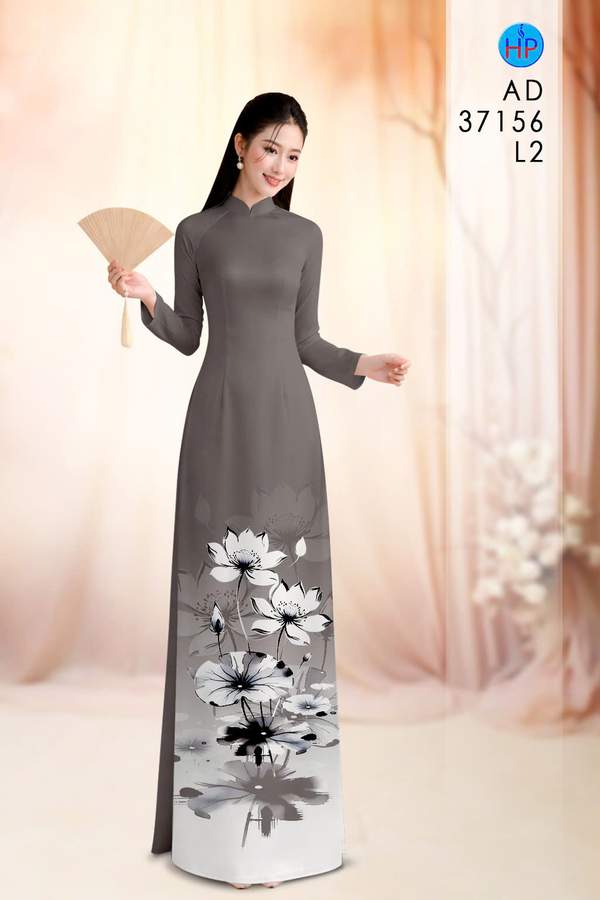 Vải Áo Dài Hoa Sen AD 37156 9 1788167148 306 vai ao dai hoa sen ad 37156