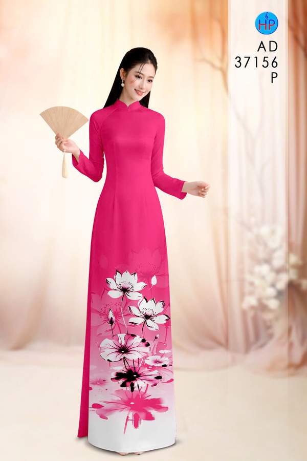 Vải Áo Dài Hoa Sen AD 37156 7 1788167148 695 vai ao dai hoa sen ad 37156