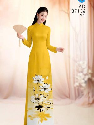 Vải Áo Dài Hoa Sen AD 37156 30 1788167149 484 vai ao dai hoa sen ad 37156