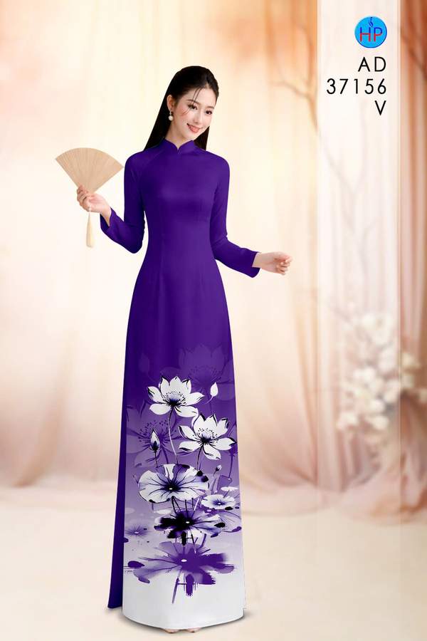 Vải Áo Dài Hoa Sen AD 37156 14 1788167149 791 vai ao dai hoa sen ad 37156