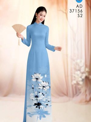 Vải Áo Dài Hoa Sen AD 37156 33 1788167150 473 vai ao dai hoa sen ad 37156