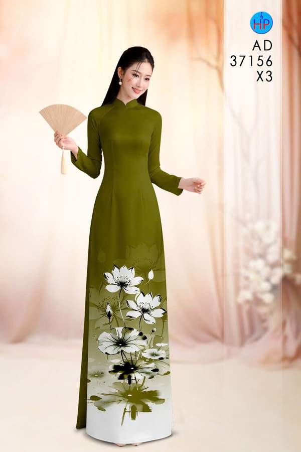 Vải Áo Dài Hoa Sen AD 37156 18 1788167150 598 vai ao dai hoa sen ad 37156
