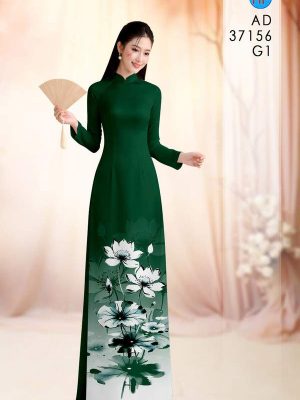 Vải Áo Dài Hoa Sen AD 37156 34 1788167150 688 vai ao dai hoa sen ad 37156