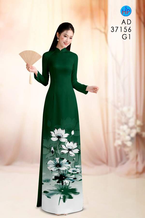 Vải Áo Dài Hoa Sen AD 37156 17 1788167150 688 vai ao dai hoa sen ad 37156