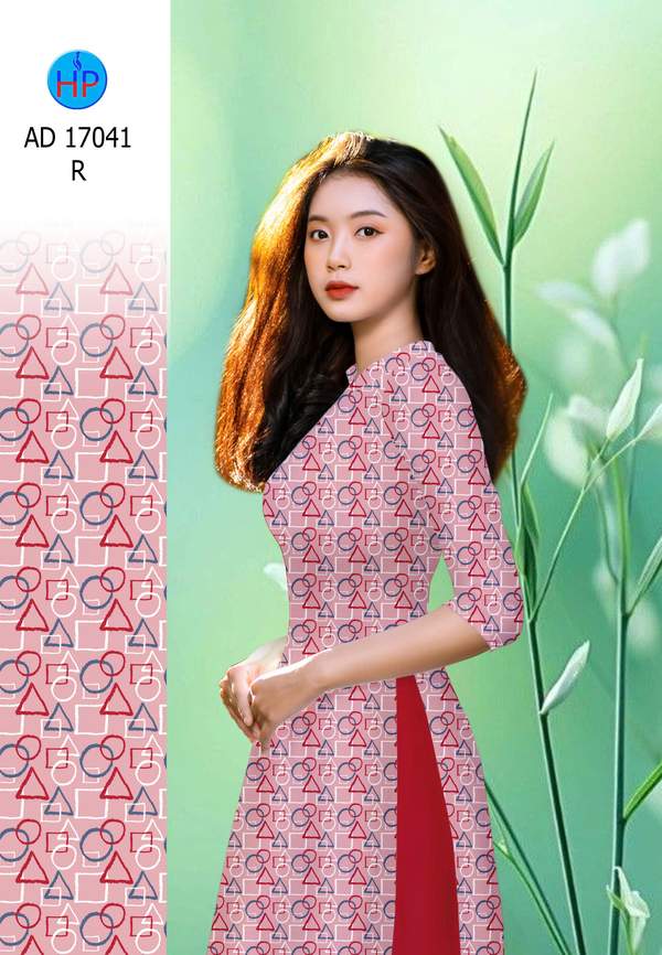 Vải Áo Dài Hoa Văn AD 17041 1 vai ao dai hoa van ad 17041
